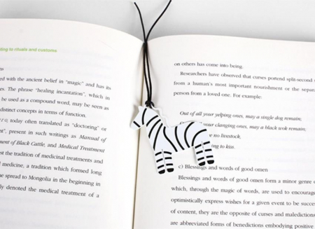 Semn de carte zebra [1]