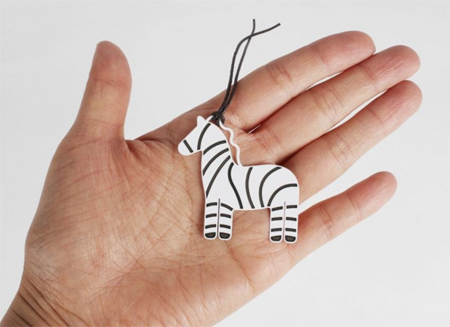 Semn de carte zebra [0]