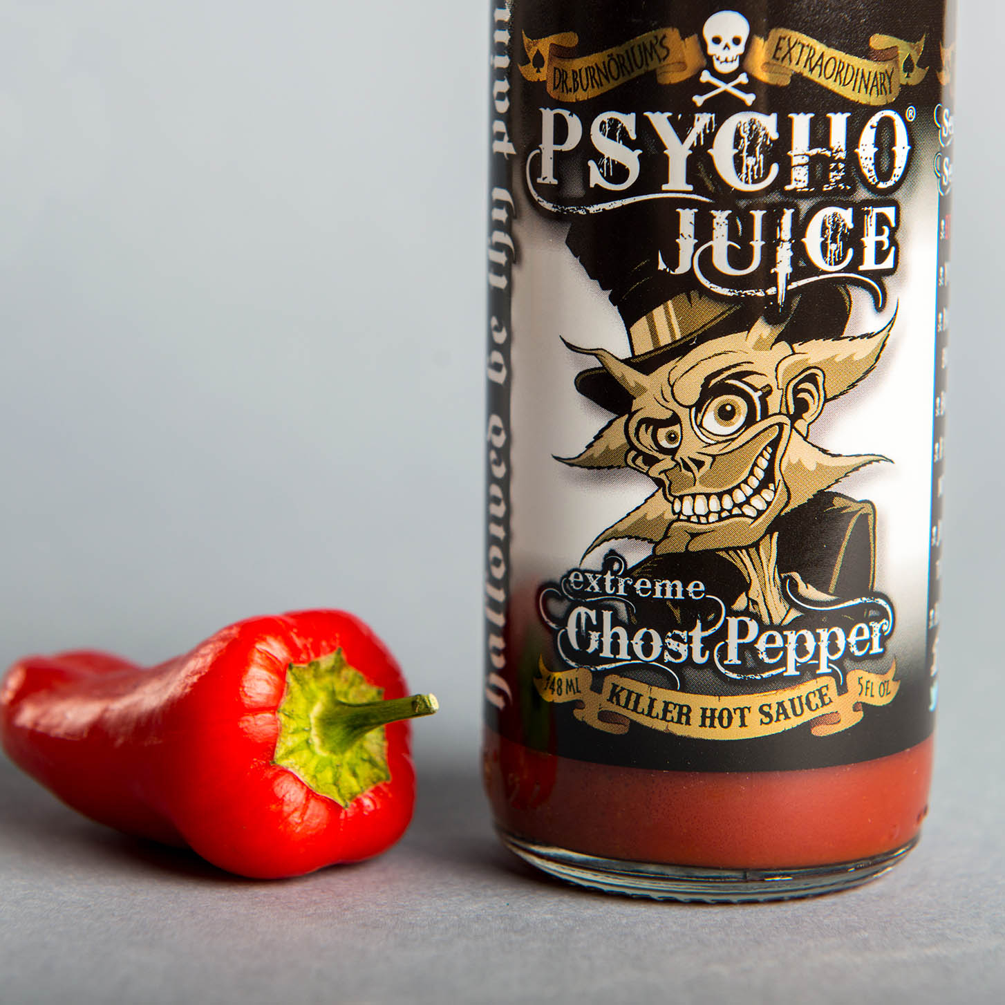 Sos iute Psycho Juice Extreme Ghost Pepper [iuteala 10+++]