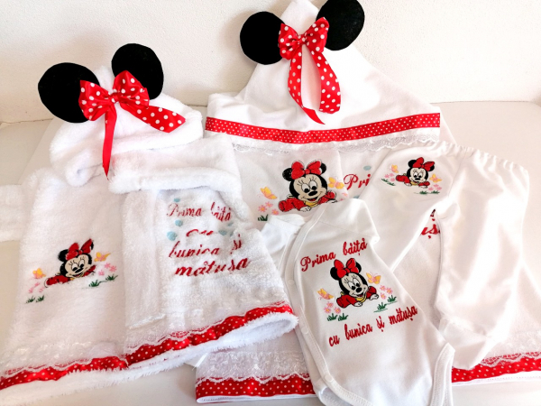 Set Personalizat Prima Baita Minnie Mouse [2]