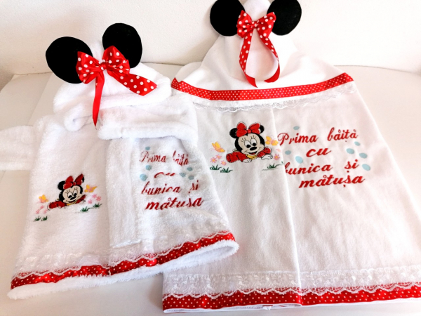 Set Personalizat Prima Baita Minnie Mouse [3]