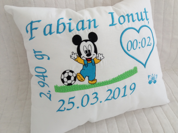 Perna personalizata bebelus Mickey Mouse [2]