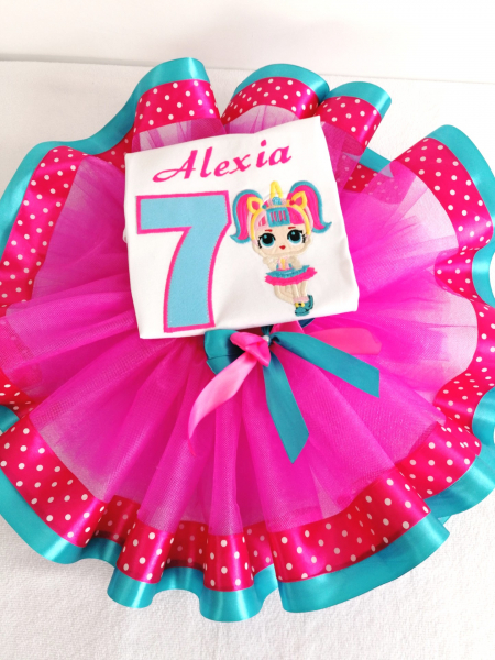 Set tutu aniversar Little Ballerina [2]