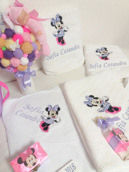 Trusou botez personalizat Fancy Minnie [2]