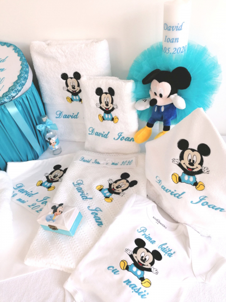 Trusou botez personalizat, complet, Mickey Mouse [2]
