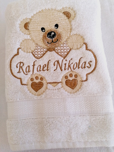 Trusou botez baieti 8 piese Teddy [2]