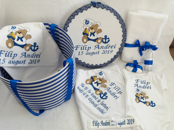 Trusou botez personalizat Matelot [2]