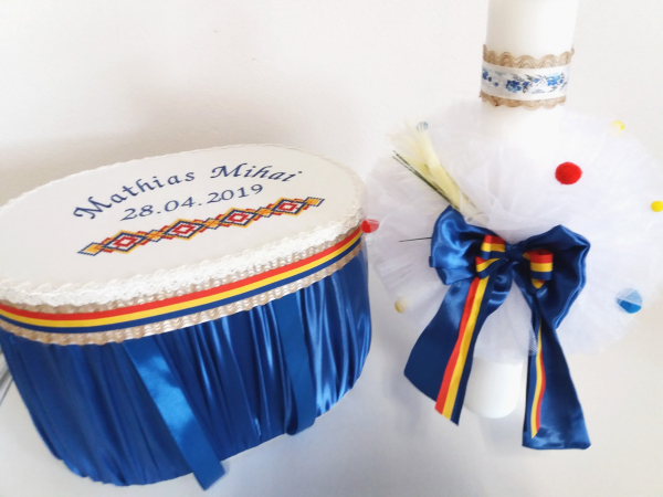 Trusou botez personalizat, motiv traditional [3]
