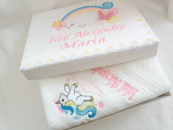 Trusou botez personalizat Unicorn [4]