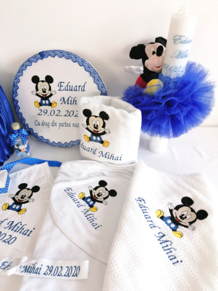 Trusou botez personalizat, complet Mickey [2]