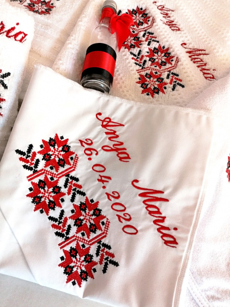 Trusou botez personalizat 8 piese, motiv traditional [3]
