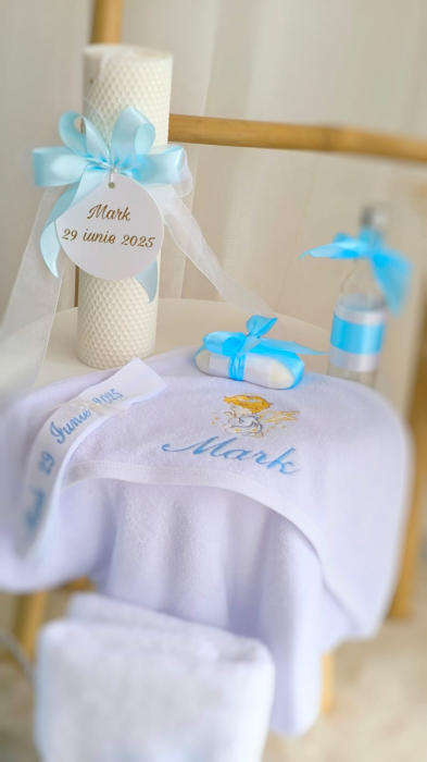 Trusou botez personalizat Baby Angel [3]