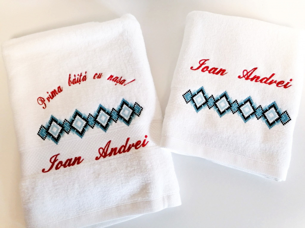 Trusou botez personalizat complet motiv traditional Oas [5]