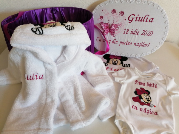 Trusou botez personalizat complet Butterflies [5]