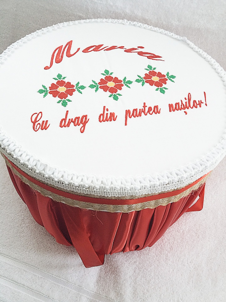 Trusou botez personalizat, motiv traditional [5]