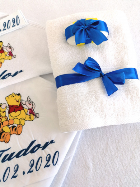 Trusou botez personalizat 6 piese Happy Friends [3]