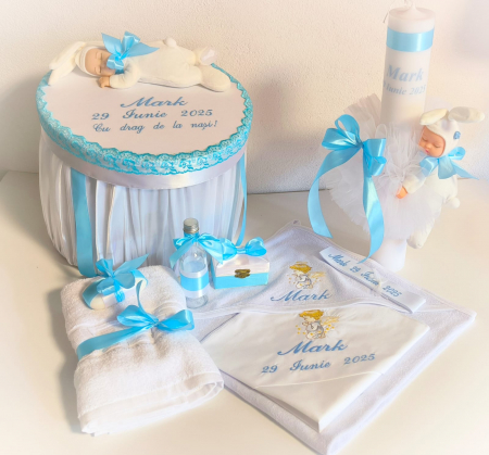 Trusou botez baieti complet - Trusou botez personalizat Cute Baby