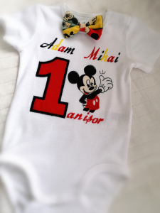 Body-uri personalizate baieti - Body bebe personalizat Papillon