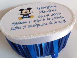 Cutii trusou - Cutie trusou botez Mickey Mouse