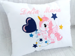 Perne personalizate - Perna personalizata pentru bebe Unicorn