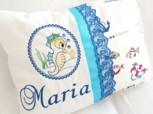 Articole Personalizate Copii - Perna bebe personalizata Aquarium