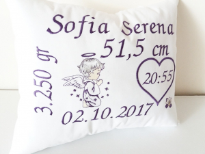 Perne personalizate - Perna personalizata nou nascut Ingeras