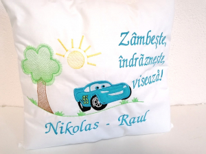 Perne personalizate - Perna bebe personalizata Cars