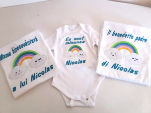 Seturi aniversare personalizate - Set aniversar 1 an 3 piese