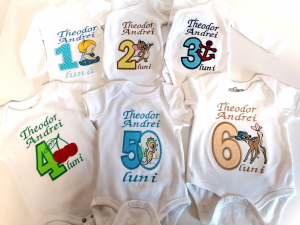 Set body-uri personalizate, pentru primele 12 luni [2]