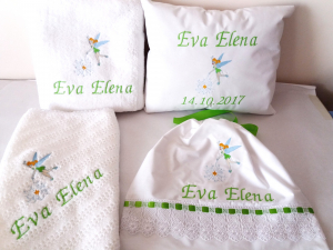 Set personalizat gradinita fetite - Set personalizat gradinita Tinkerbell