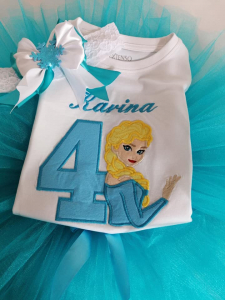 Seturi aniversare personalizate - Set aniversar TuTu Elsa