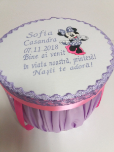 Trusou botez personalizat Fancy Minnie [2]