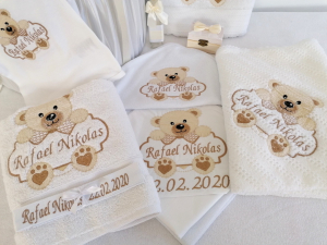 Trusou botez baieti complet - Trusou botez complet Teddy