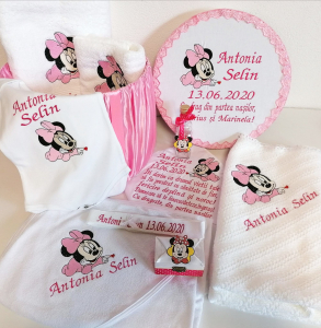 Trusou botez personalizat complet Minnie Mouse [2]