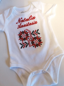 Trusou botez personalizat complet cu motiv traditional [4]