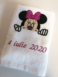 Trusou botez personalizat complet Butterfly Burgundy [6]