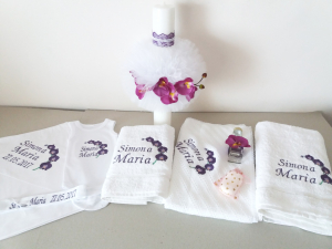 Trusou botez personalizat Orhidee [2]