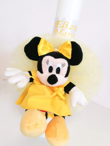 Trusou botez personalizat Yellow Minnie [4]