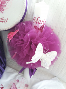 Trusou botez personalizat, Minnie Mouse violet [4]