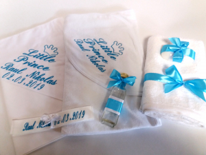 Trusouri personalizate fetite - Trusou botez personalizat 6 piese Little Prince