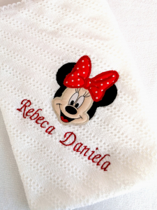 Trusou botez personalizat 8 piese Minnie Mouse [2]