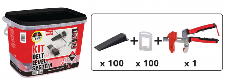Sisteme de nivelare - KIT SISTEM DE NIVELARE DELTA 1 MM (3-12 MM)