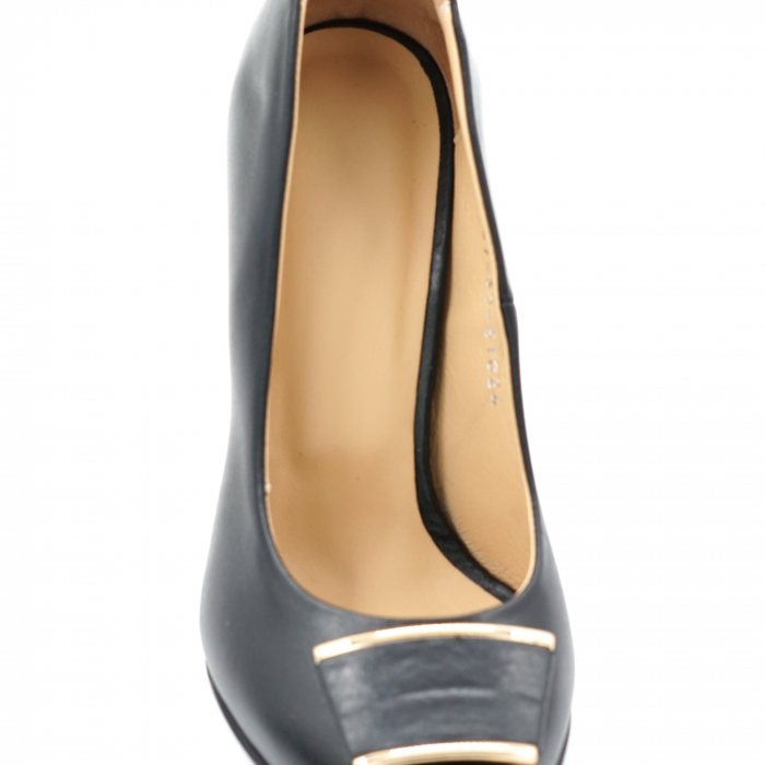 Pantofi dama din piele naturala neagra cu varf ascutit stileto si toc inalt subtire 9 cm 51024-2-24 - Copie [5]