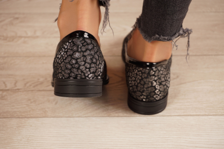 Pantofi dama din piele naturala cu imprimeu MSPD59420-20 [4]