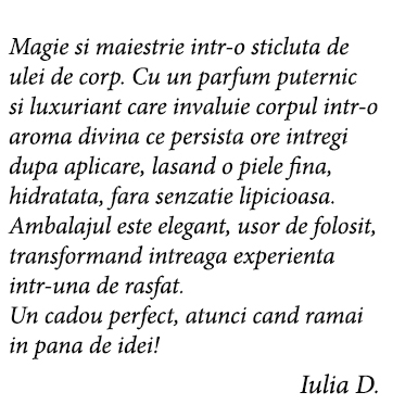 Ulei de corp