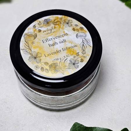 Relaxing bath - Effervescent bath salt - Lavender Infusion