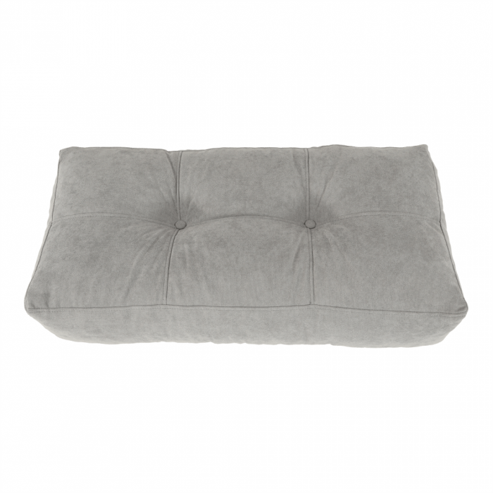 Canapea extensibilă, material textil gri, AURELIA [18]