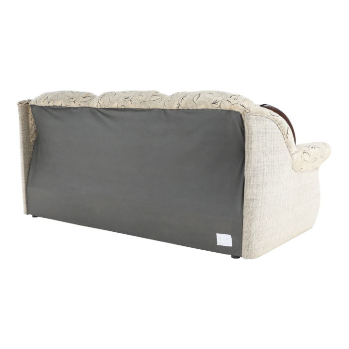 Canapea, extensibilă cu spaţiu pentru depozitare, textil bej, METY [13]