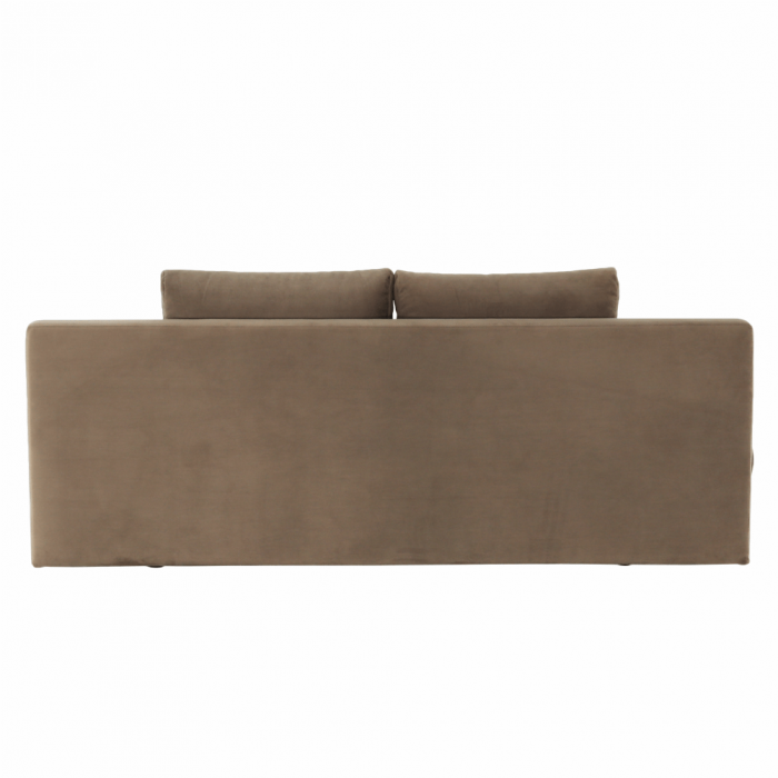 Canapea extensibilă, textil capuccino/bej, CLIV [14]