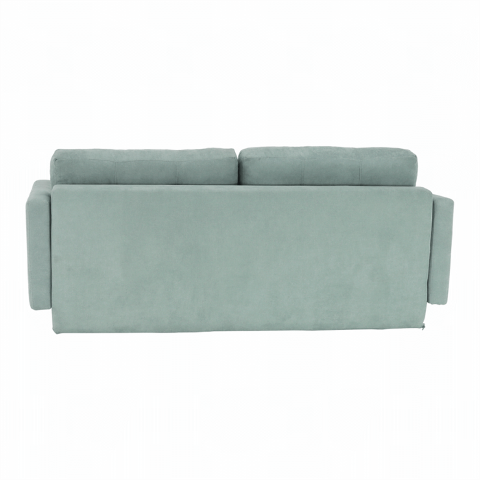 Canapea extensibilă, material textil verde mentă, AURELIA [21]